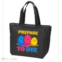 Funny Easter Prepare To Dye Tote Bag thumb 3