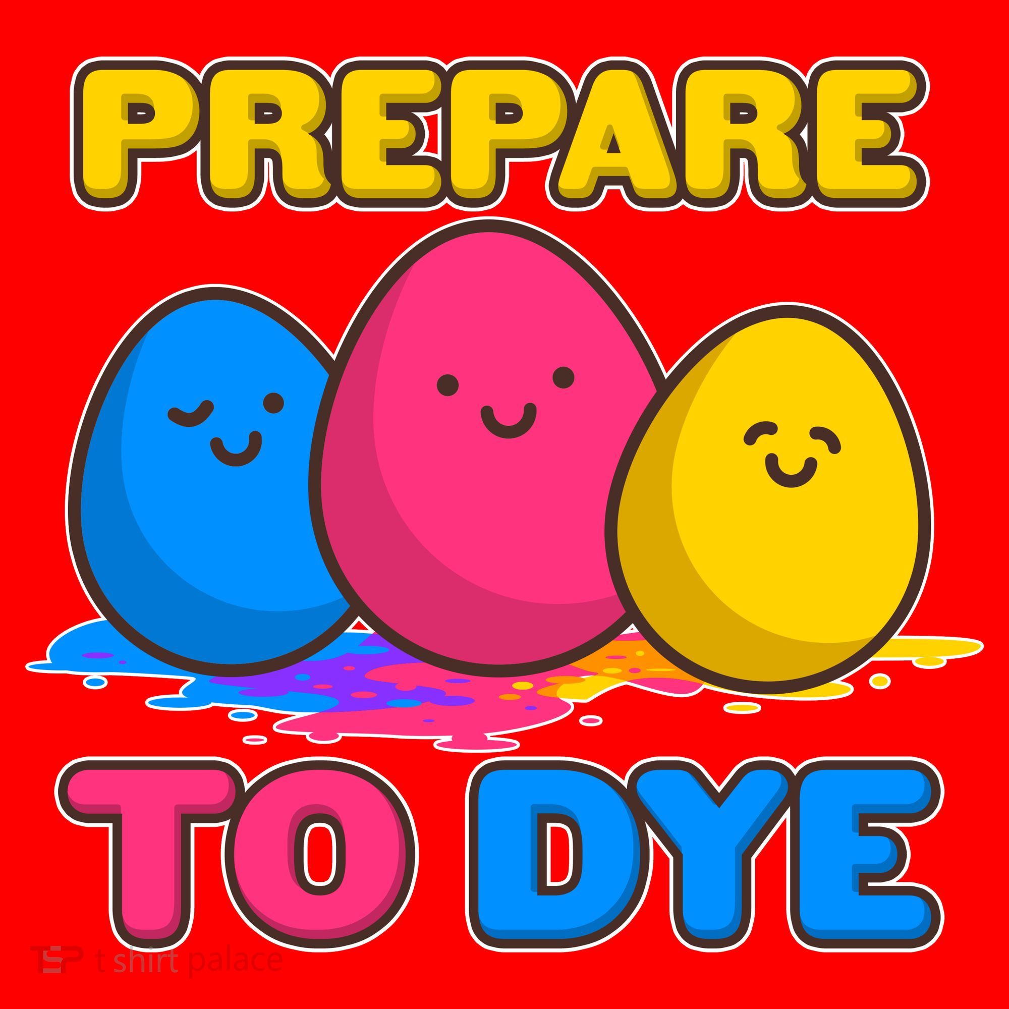 Funny Easter Prepare To Dye Santa Hat