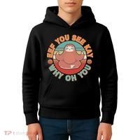 Funny Eef You See Kay Why Oh You Sloth Kids Hoodie thumb 4