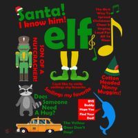 Funny Elf Santa Knows Him Christmas Tumbler thumb 3