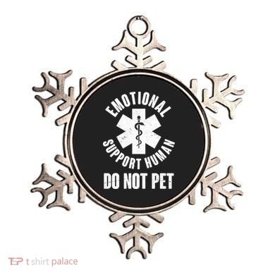 Funny Emotional Support Human Do No Pet Ornament