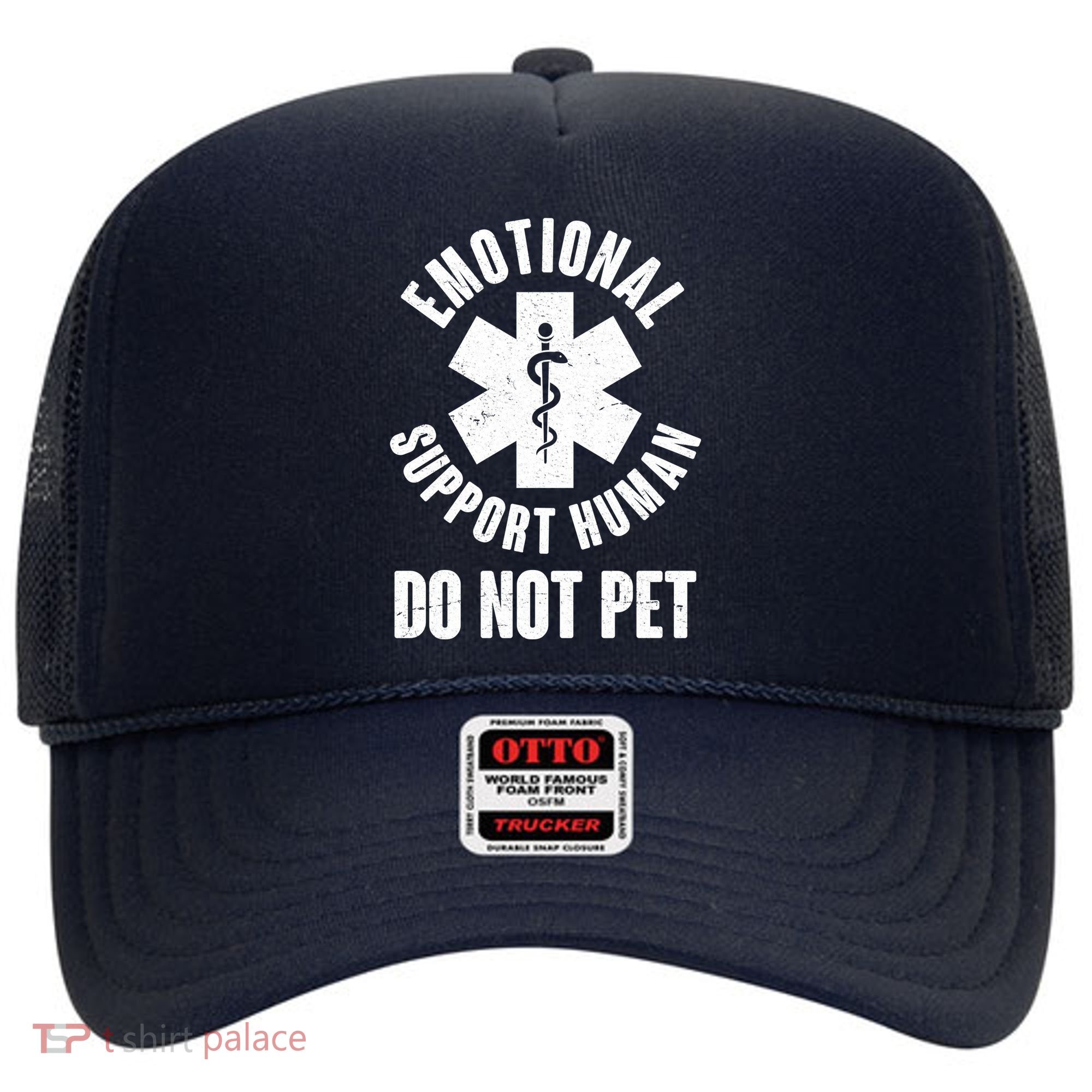 Funny Emotional Support Human Do No Pet Hat