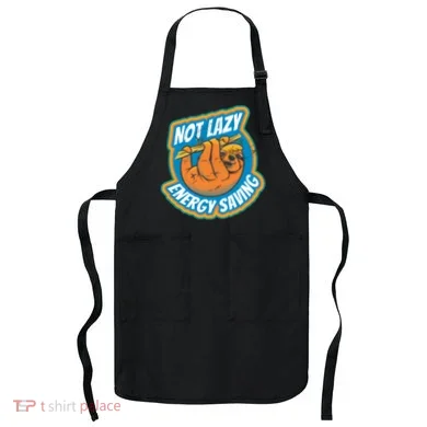 Funny Energy Saving Sloth Apron