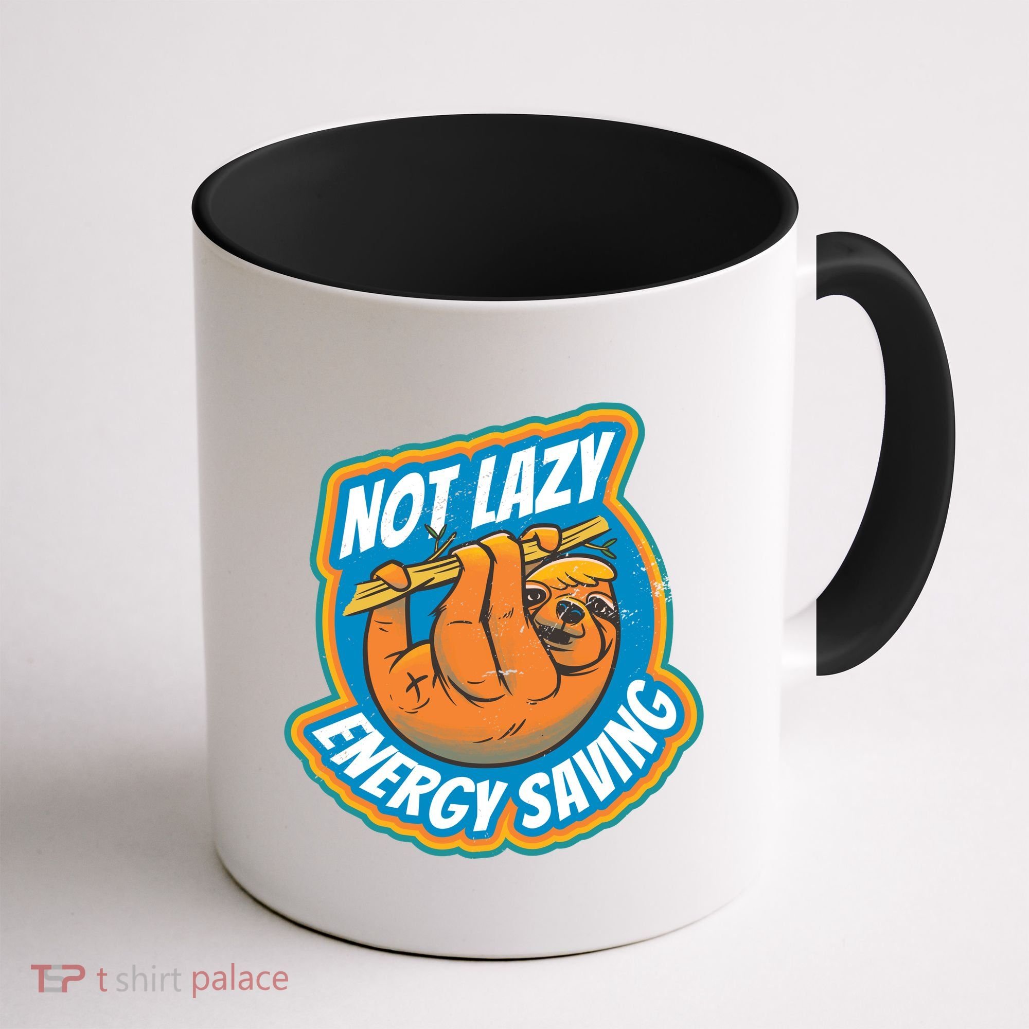 Funny Energy Saving Sloth Coffee Mug