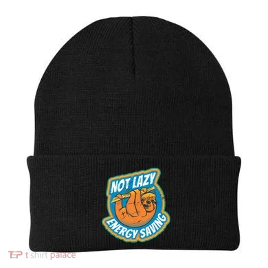 Funny Energy Saving Sloth Beanie