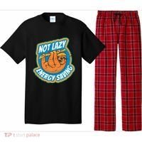 Funny Energy Saving Sloth Pajama Set thumb 0