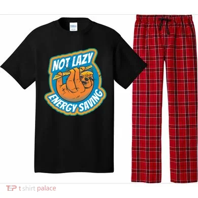 Funny Energy Saving Sloth Pajama Set