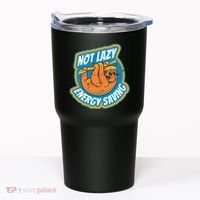 Funny Energy Saving Sloth Tumbler thumb 0