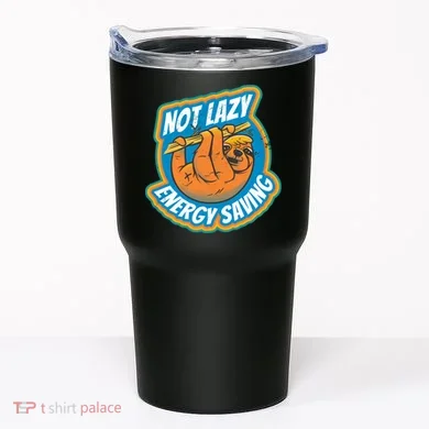 Funny Energy Saving Sloth Tumbler