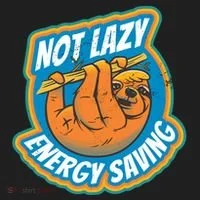 Funny Energy Saving Sloth Tumbler thumb 3