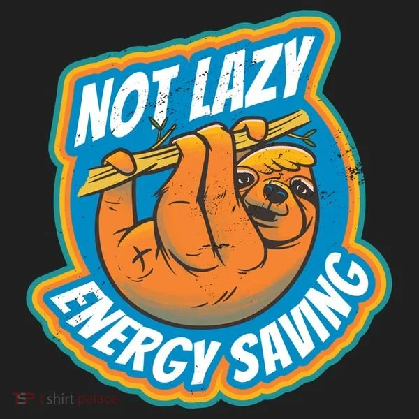 Funny Energy Saving Sloth Tumbler