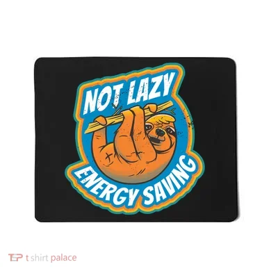 Funny Energy Saving Sloth Mousepad