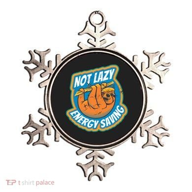 Funny Energy Saving Sloth Ornament