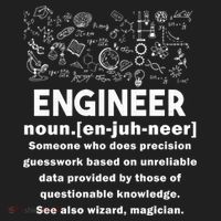 Funny Engineer Meaning Golf Towel thumb 3