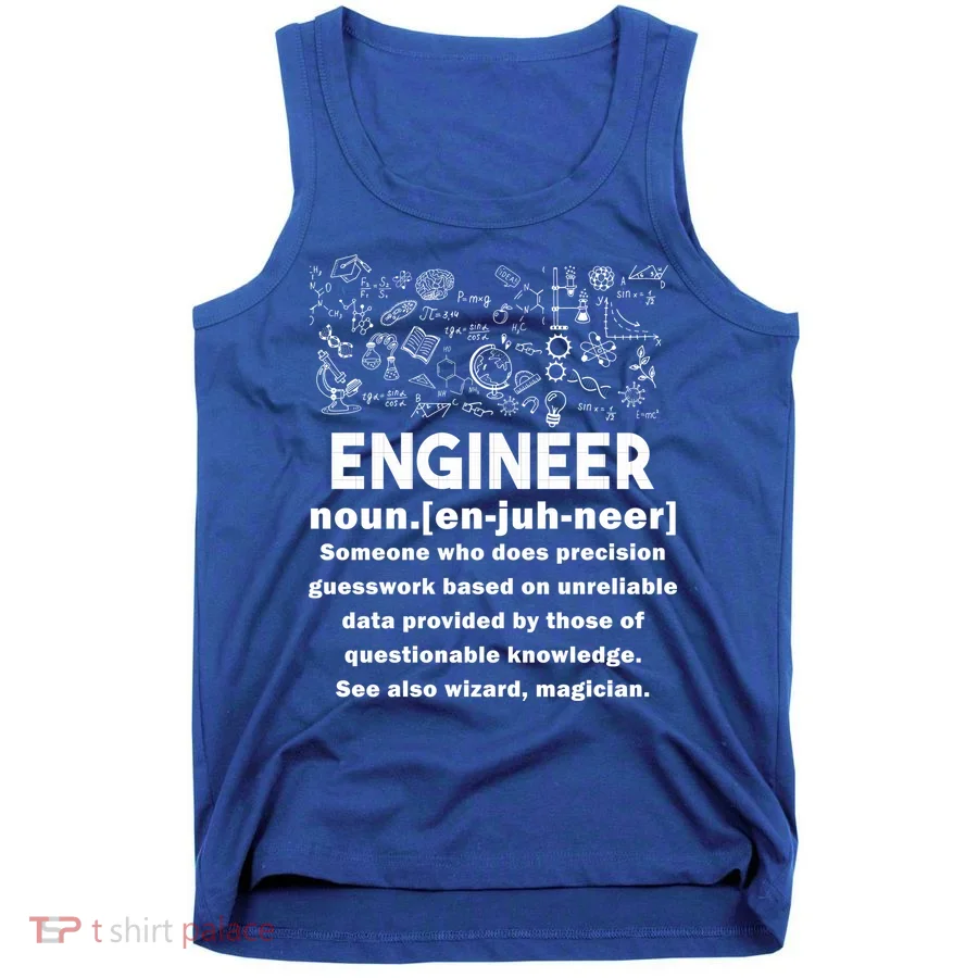 Funny Engineer Meaning Tank Top