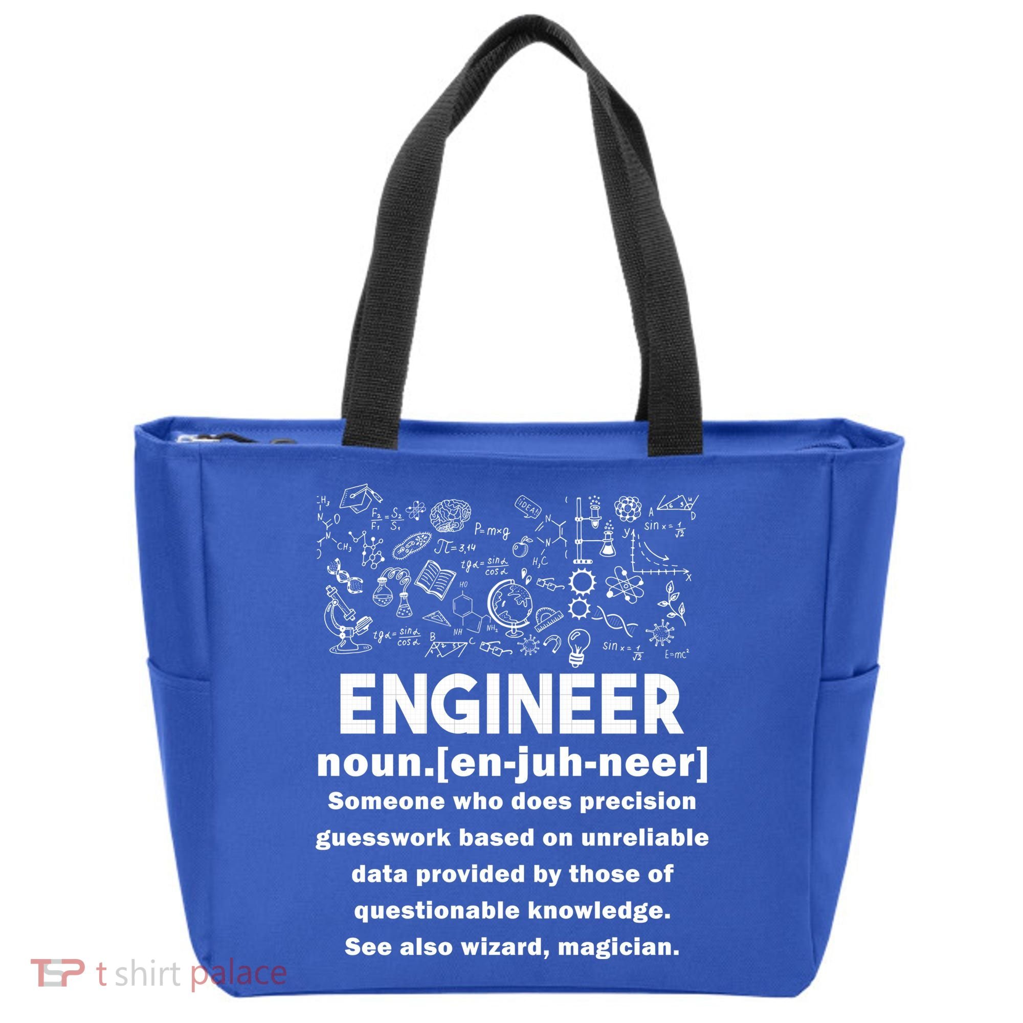 Funny Engineer Meaning Tote Bag