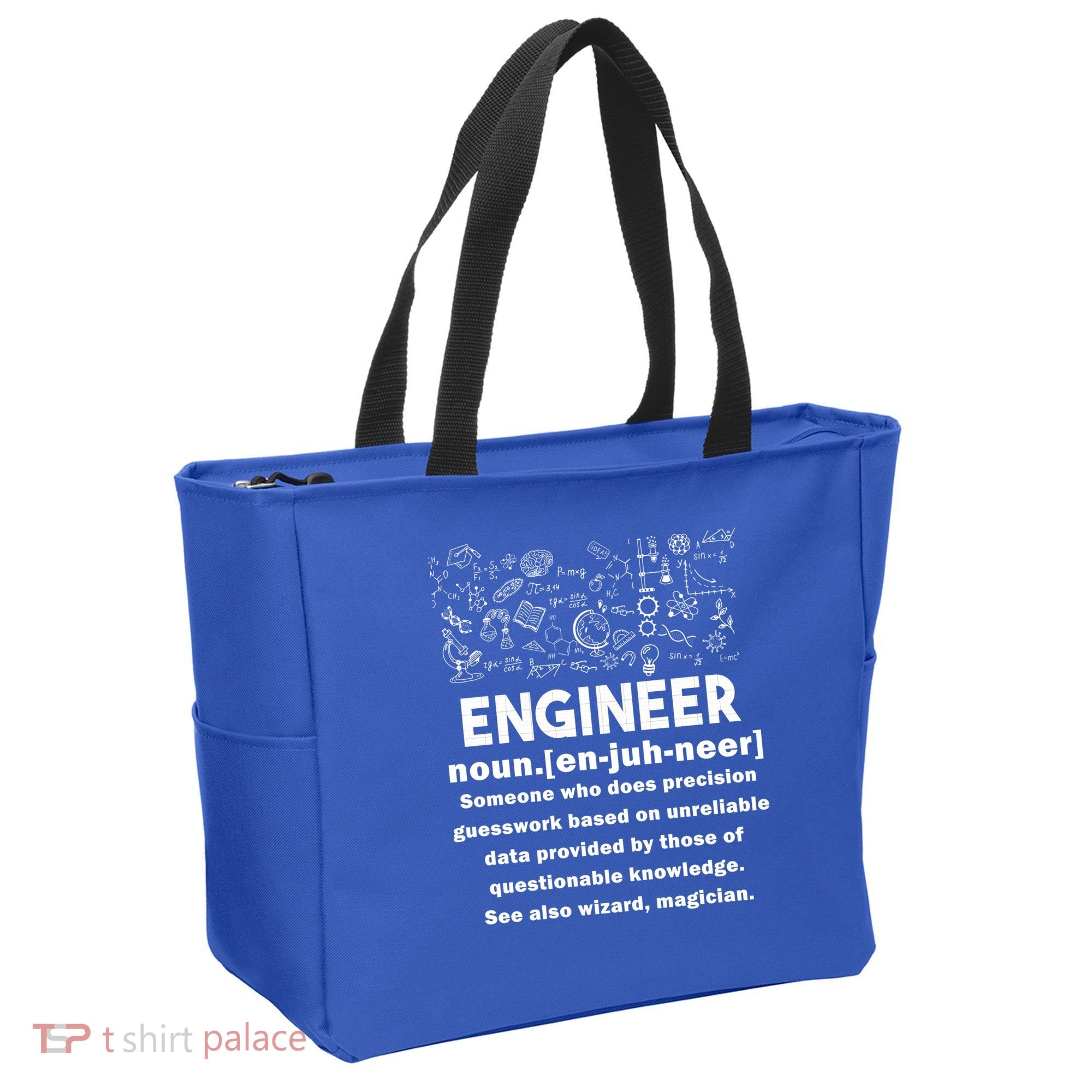 Funny Engineer Meaning Tote Bag