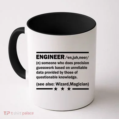 Funny Engineer Noun Definition Coffee Mug