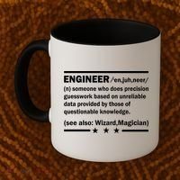 Funny Engineer Noun Definition Coffee Mug thumb 2
