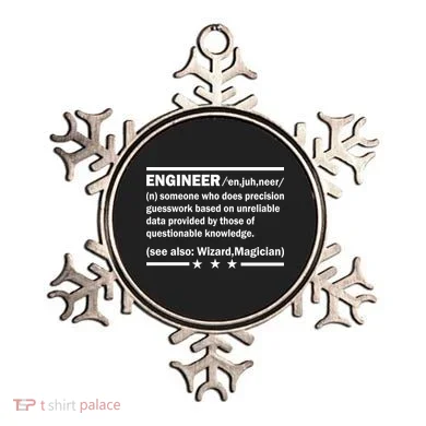 Funny Engineer Noun Definition Ornament