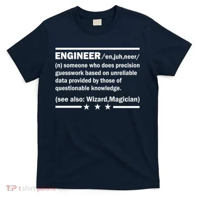 Funny Engineer Noun Definition T-Shirt