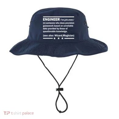 Funny Engineer Noun Definition Bucket Hat