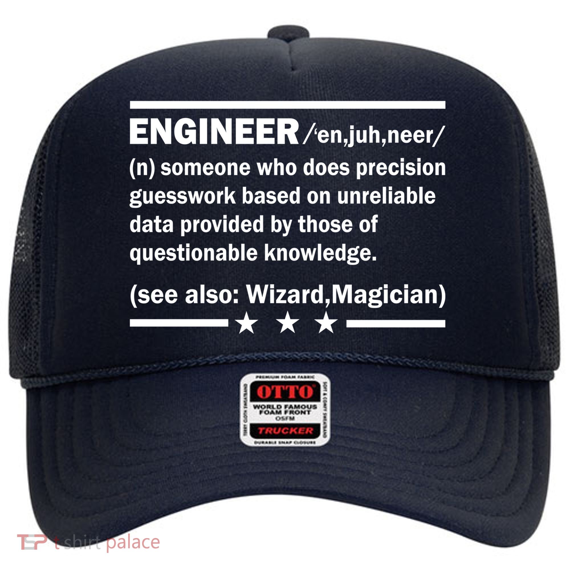 Funny Engineer Noun Definition Hat