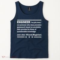 Funny Engineer Noun Definition Tank Top thumb 2