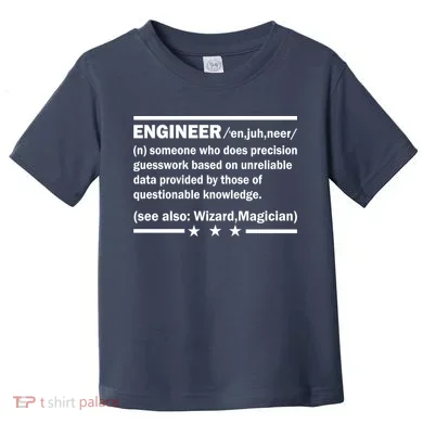 Funny Engineer Noun Definition Toddler T-Shirt