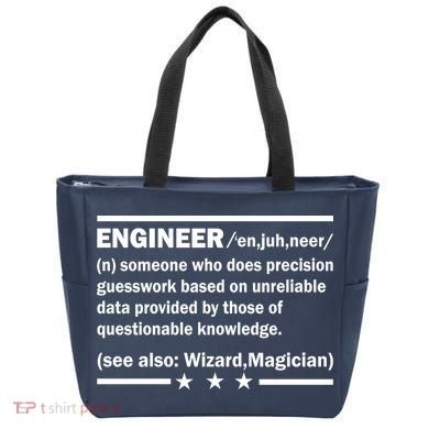 Funny Engineer Noun Definition Tote Bag