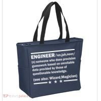 Funny Engineer Noun Definition Tote Bag thumb 2
