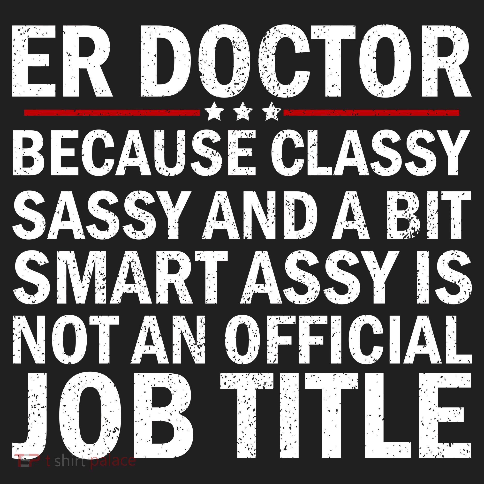 Funny Er Doctor Official Job Title Women's Sweatshirt