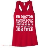 Funny Er Doctor Official Job Title Women's Tank Top thumb 0