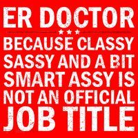 Funny Er Doctor Official Job Title Women's Tank Top thumb 5