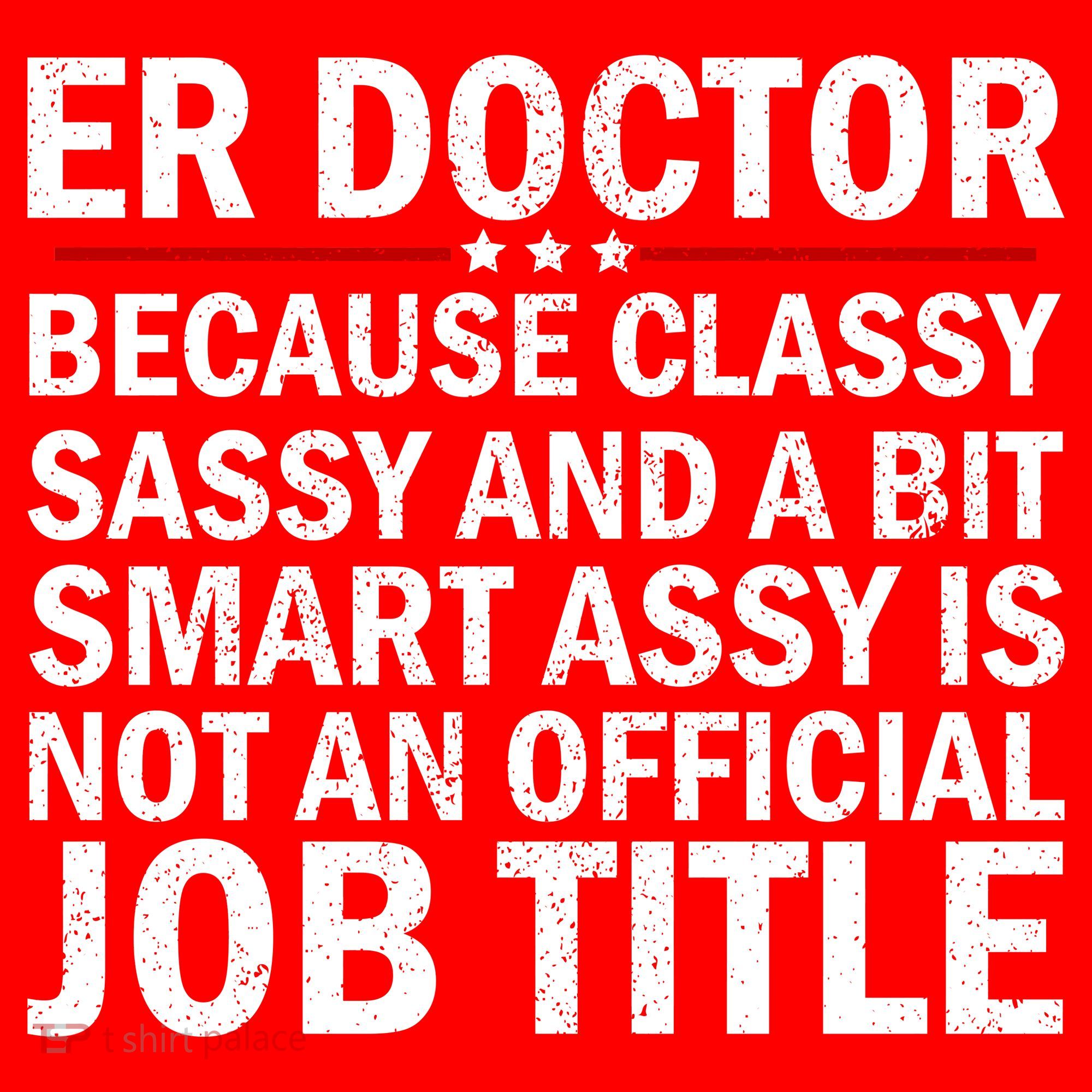 Funny Er Doctor Official Job Title Women's Tank Top