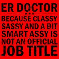 Funny Er Doctor Official Job Title Santa Hat thumb 1