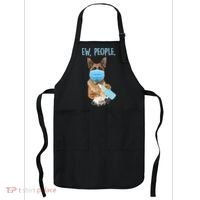 Funny Ew People Hygienic German Shepard  Apron thumb 0