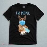 Funny Ew People Hygienic German Shepard  T-Shirt thumb 5
