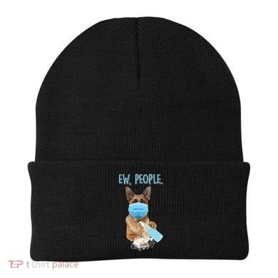 Funny Ew People Hygienic German Shepard  Beanie