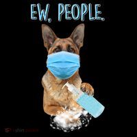 Funny Ew People Hygienic German Shepard  Toddler T-Shirt thumb 4