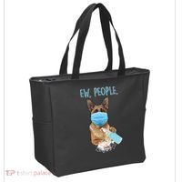 Funny Ew People Hygienic German Shepard  Tote Bag thumb 2