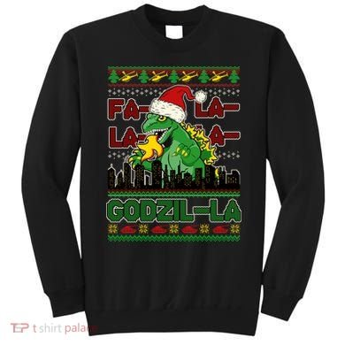 Funny Fa La La La Godzil-La Ugly Christmas Sweater Sweatshirt