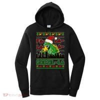 Funny Fa La La La Godzil-La Ugly Christmas Sweater Women's Hoodie thumb 0