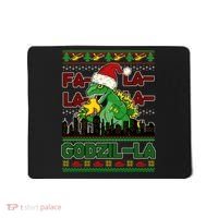 Funny Fa La La La Godzil-La Ugly Christmas Sweater Mousepad thumb 0