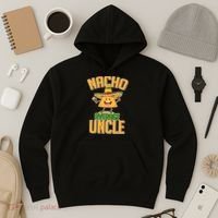 Funny Family Nacho Average Uncle  Hoodie thumb 3