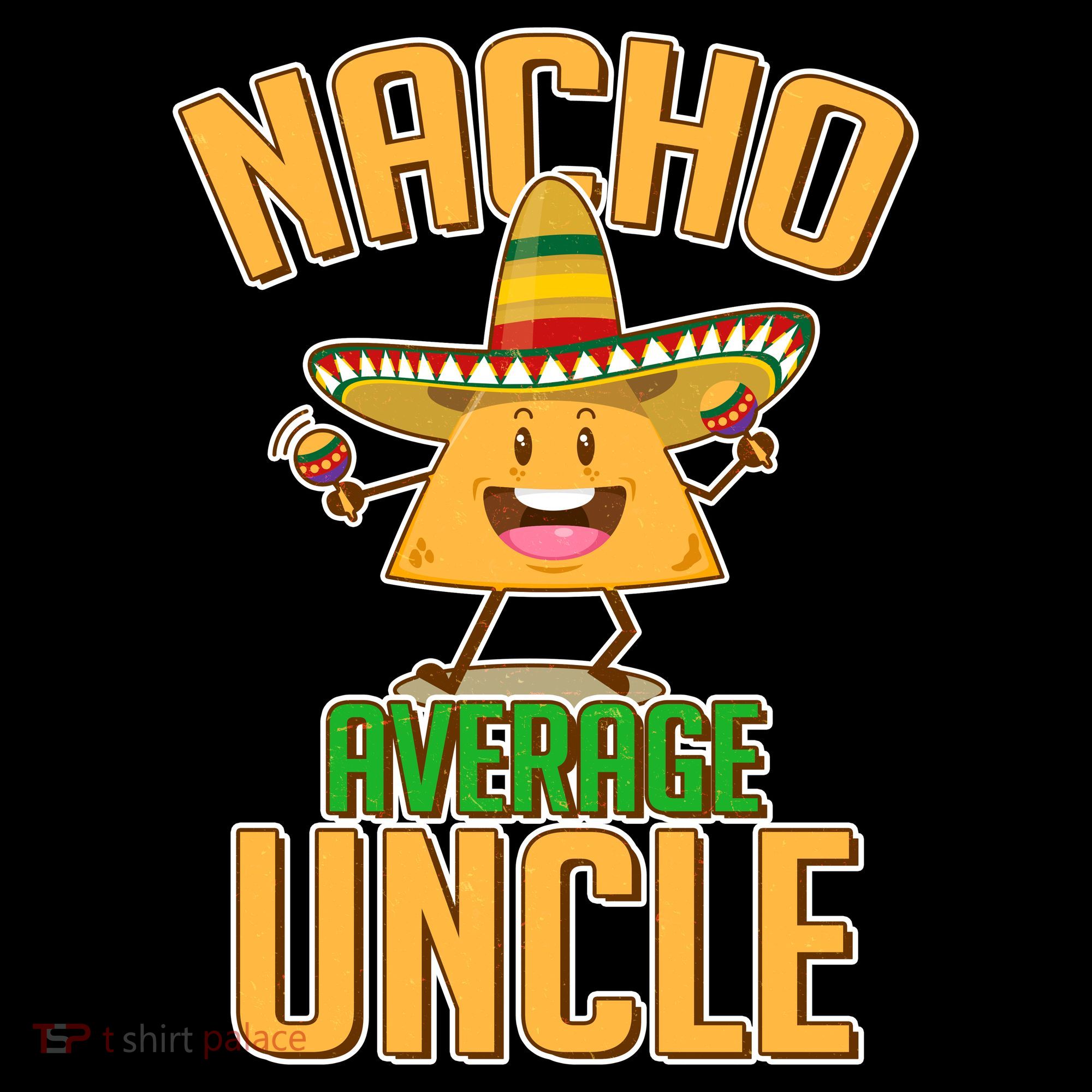 Funny Family Nacho Average Uncle  Coaster