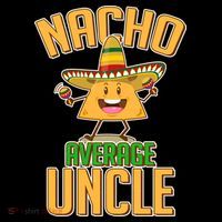 Funny Family Nacho Average Uncle  Women's Hoodie thumb 2