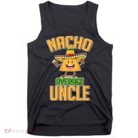 Funny Family Nacho Average Uncle  Tank Top thumb 0