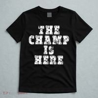 Funny Fantasy Football The Champ Is Here T-Shirt thumb 5