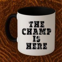 Funny Fantasy Football The Champ Is Here Coffee Mug thumb 2